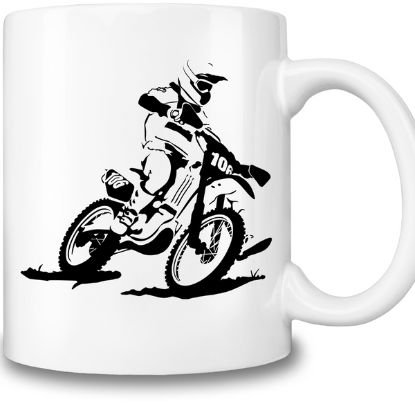 Motocross Racer Coffee Mug