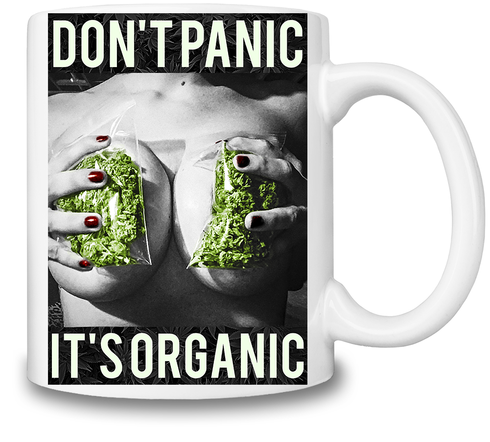 Don't Panic It's Organic Coffee Mug