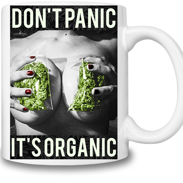 Don't Panic It's Organic Coffee Mug